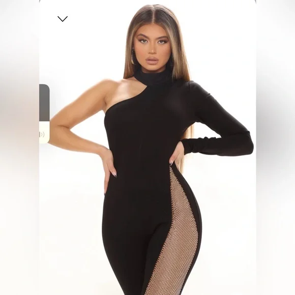 Fashionnova embellished body suit - Picture 1 of 9